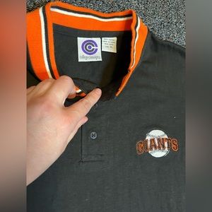 SF Giants Vintage The Diamond collection Polo black XL